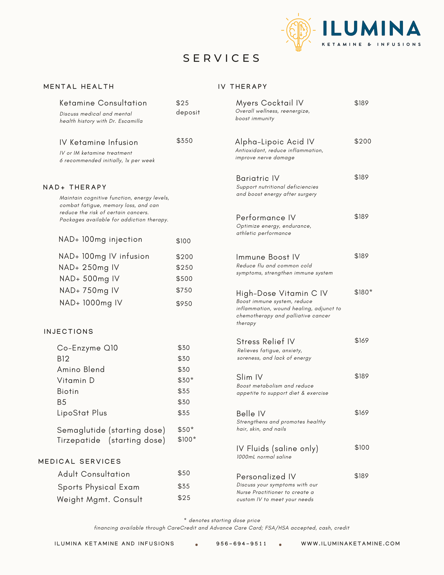 Full Services Flyer 2025